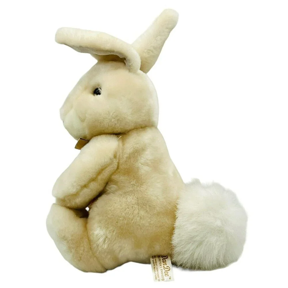 Dan‎ Dee Bunny Rabbit Basketball Foot Plush Tan Easter 11 inch Stuffed Animal